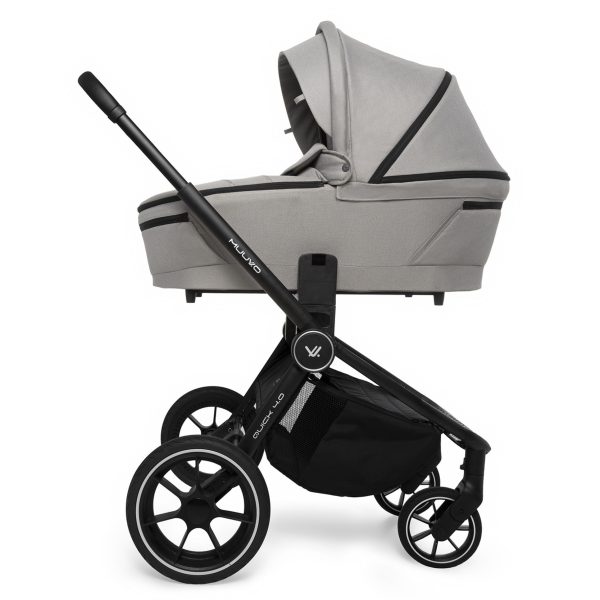 Otroški voziček MUUVO QUICK 4.0 STEEL GREY 2v1 - Image 8